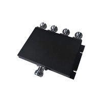 ComRF Diviseur de puissance Wilkinson 4 voies 800-2700 MHz, connecteur N femelle, répartiteur RF microbande pour amplificateur de signal 2G 3G 4G 5G