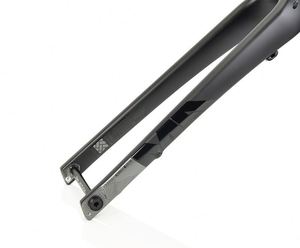 Cx5 đường sỏi xe đạp ĐĨA PHANH Thùng trục phía trước ngã ba <span class=keywords><strong>CX</strong></span> ngã ba 700C đầy đủ <span class=keywords><strong>carbon</strong></span> xe đạp phía trước ngã ba - Product Image 5