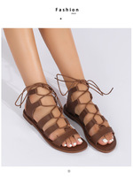 Sandales plates d'été pour femmes, dernières tendances, sandales plates à bout ouvert, antidérapantes, pour femmes, étudiantes, filles