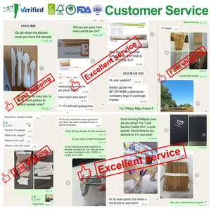 Muestra Gratuita de Palillos de Dientes Desechables Ecológicos de Bambú, Palillos de Cóctel de Madera Envueltos en Papel, Sombrilla <span class=keywords><strong>para</strong></span> Fiestas - Product Image 6