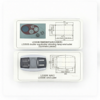 Ventilation de luxe pour autocar avec lampe de lecture LED et haut-parleur - Compatible avec les accessoires intérieurs des bus Yutong, King Long, Higer