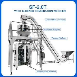 Máquina automática de envasado de dulces, multicabezal, bolsita de vffs, máquina de embalaje de gominolas suaves - Product Image 2