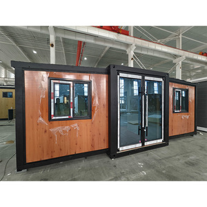 บ้านสำเร็จรูปจากตู้คอนเทนเนอร์ขนาด 40 ฟุตจากจีน ขายส่ง ขยายได้ ใช้เป็นบ้านพักอาศัย วิลล่า ห้างสรรพสินค้า บ้านสำเร็จรูปขนาดใหญ่ - Product Image 2