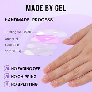 Btartbox – Lot de 30 faux ongles à presser personnalisés, vente en gros, ongles artificiels de haute qualité, faits à la main, en gel souple - Product Image 3