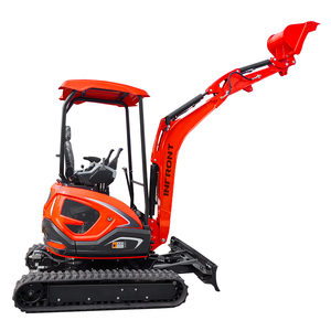 Máy xúc mini 2.5 tấn EPA trang trại sử dụng máy đào bánh xích mới Kubota động cơ máy xúc nhỏ 1 tấn 2 tấn giá máy - Product Image 1