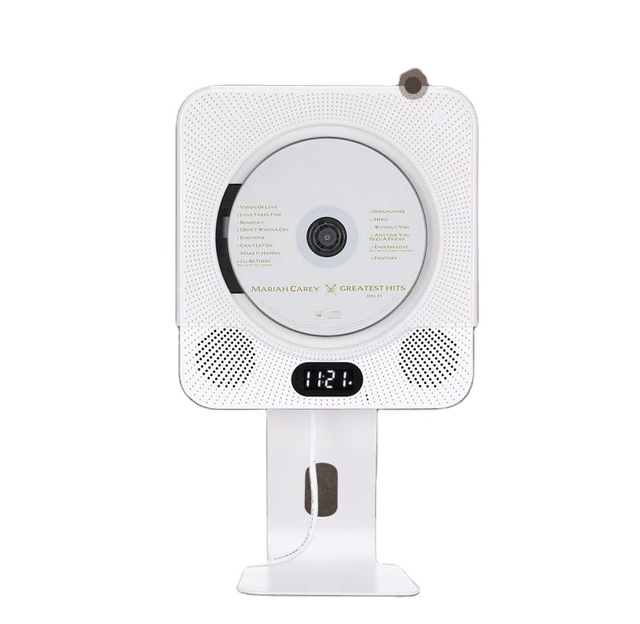 Inveer New Transparent Design, FM Radio, Clock&timer, Blue Tooth Function Mini DVD Player With 2*5Watt Speaker WM-01BT