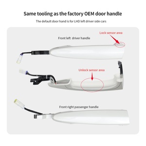 EASYGUARD Touch Door Handle Fit for BMW 2 Series F22 F44 3 Series F30 F31 F34(GT) - Product Image 3