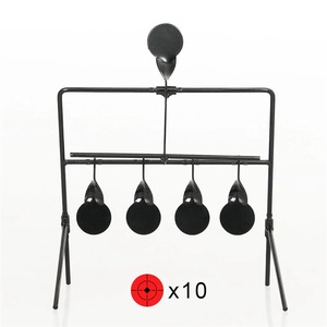 Shooting <strong>Targets</strong> Walking Steel <strong>Targets</strong> for Practice HT-ST15 <strong>air</strong> <strong>Gun</strong> Shooting <strong>Target</strong> Auto Resetting - Product Image 1