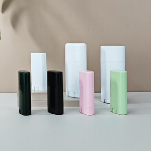 Luxury 15g 50g 75g Customized Empty Sunscreen Lotion Oval PP <b>Plastic</b> Deodorant <b>Tube</b> Container with Screen Printing - Product Image 6