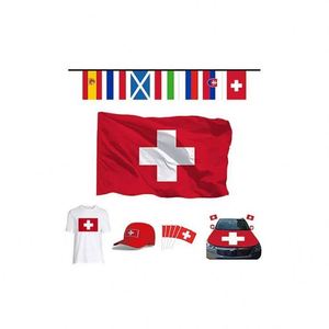 เสื้อฟุตบอลที่ระลึกการแข่งขันชิงแชมป์ปี 2026 อุปกรณ์เสริมสำหรับแฟนบอล ผ้าโพลีเอสเตอร์สำหรับทำธงเชียร์แบบกำหนดเองสำหรับแฟนๆ - Product Image 1