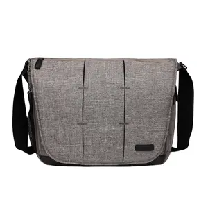 Colorland европейский стиль для мужчин сумка-мессенджер сумка из узорчатой ткани высокого класса серый папа сумка