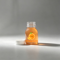 Botellas Personalizadas con Logotipo para Smoothies y Shots de 120oz, Contenedores para Shots, Botellas de Jugo para el Desayuno con Boca Única