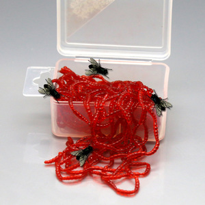 Señuelos de Pesca de Silicona Suave con Aroma a Pescado Rojo de 20g, Cebos para Pesca de Carpa en Agua Dulce, Atrayente Universal en Caja - Product Image 1