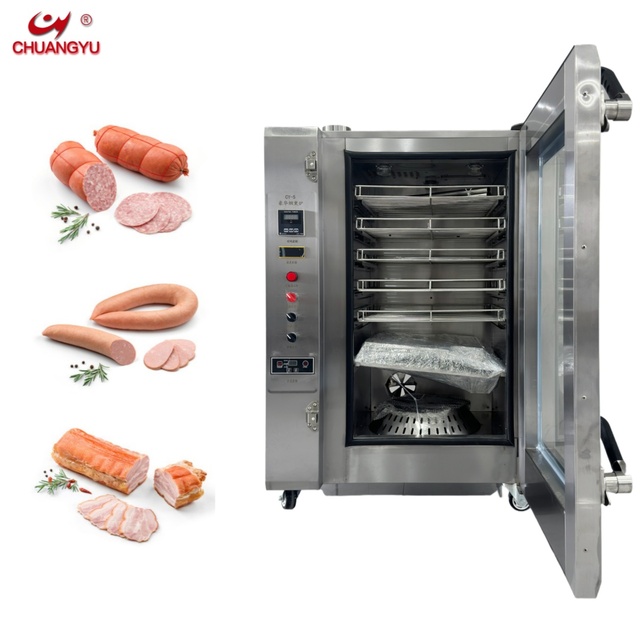 CHUANGYU Commercial Electric 5-Layer Grid Food Smoker Smoke Oven Sausage Smoking Machine Meat Smoker