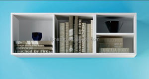 customized design multiple OEM MDF particle board wooden <span class=keywords><strong>the</strong></span> cube cd storage - Product Image 2