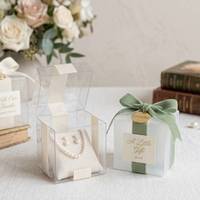 Boîte d'emballage cosmétique pliable en plastique PET transparent personnalisée pour outils de beauté et produits électroniques