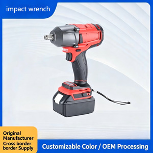 Electric Impact <b>Wrench</b> 18V Lithium Ion Brushless Motor High Torque Portable Power Tool - Product Image 5