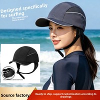 Casquette de cyclisme d'extérieur coupe-vent en fibres de polyester à séchage rapide, protection solaire pour le surf estival transfrontalier