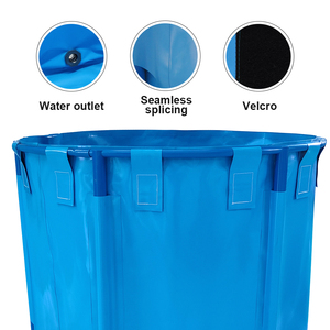 Usine extérieure <span class=keywords><strong>hors</strong></span> <span class=keywords><strong>sol</strong></span> <span class=keywords><strong>piscine</strong></span> à poissons PVC élevage étang à poissons bâche crevettes <span class=keywords><strong>piscine</strong></span> conteneur de stockage d'eau <span class=keywords><strong>piscine</strong></span> - Product Image 3