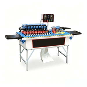 Bandeuse entièrement automatique pour meubles, avec coupe de têtes et queues et polissage - Product Image 3