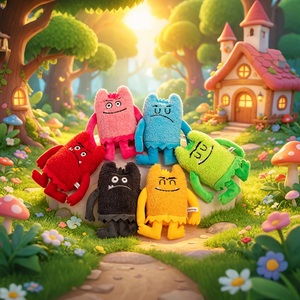 Juego de Peluches de Emociones con Diferentes Sentimientos, Múltiples Colores, Juguete de Peluche Súper Suave para Niños, Regalo de Cumpleaños - Product Image 1