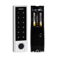Kit de verrouillage sans fil à télécommande 433 Mhz, clavier biométrique RFID, contrôle d'accès par empreinte digitale, installation facile