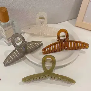 Morandi acessórios para cabelo de 13cm, garra de cabelo extra grande acrílico, grampos de garra para cabelo grosso