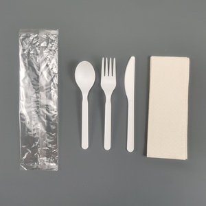 Cpla cpla phân hủy sinh học dao kéo composable PLA hãng hàng không cutleries dùng một lần phân hủy sinh học dao kéo - Product Image 5