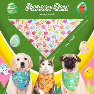 Pañuelo Triangular Personalizado al por Mayor con Logotipo para Mascotas, Pañuelo para Perros con Estampado Simple - Product Image 3