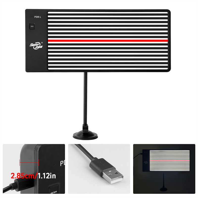 Lampe De Réparation Bosses Sans Peinture – Panneau LED Réfléchissant, Support Réglable, USB, Pour Carrosserie