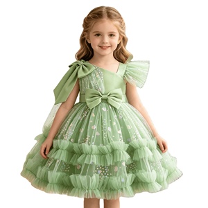 Vestido <span class=keywords><strong>de</strong></span> fiesta <span class=keywords><strong>de</strong></span> tul con lazo y lentejuelas en forma <span class=keywords><strong>de</strong></span> corazón <span class=keywords><strong>para</strong></span> niña pequeña, vestido formal <span class=keywords><strong>de</strong></span> cumpleaños o boda, venta al por mayor <span class=keywords><strong>de</strong></span> vestidos <span class=keywords><strong>para</strong></span> <span class=keywords><strong>niñas</strong></span> <span class=keywords><strong>de</strong></span> las flores - Product Image 1