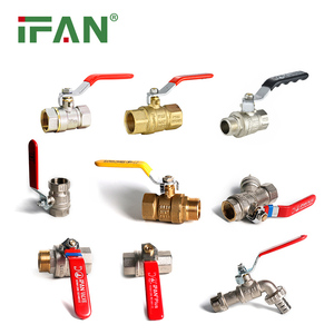 IFAN High Quality Customized Color and Size Brass <strong>Stop</strong> <strong>Valve</strong> 1/2 Brass Ball <strong>Valve</strong> - Product Image 6