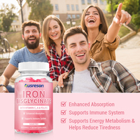Gummies de Bisglycinate de Fer SPL : Complément pour la Santé Sanguine et l'Immunité, Vitamine Folate, Betterave