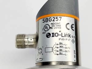 Capteur de débit IFM SBG257 avec affichage, 4-200 L/min, 1/4 IO-Link, débitmètre magnéto-inductif - Product Image 6