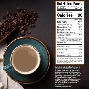 Café instantané minceur saveur crème OEM/ODM, complément brûle-graisse KETO, café détox pour la perte de poids, en sachet - Product Image 5