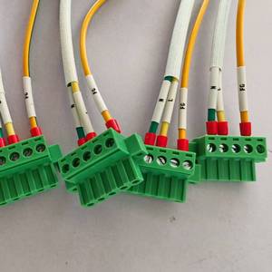 Terminale a Connessione Rapida con Passo 5.08, Assemblaggio Cavi Personalizzato OEM/ODM con Isolamento in Nylon e Gomma per Elettrodomestici e Macchinari - Product Image 1