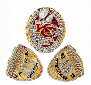 2019 <span class=keywords><strong>Kansas</strong></span> City Chiefs Meisterschaftsring Football-Fan Sammlerstück Herrenring auf Lager - Product Image 3