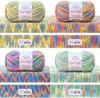 Weave Yarn for Knitting 4Ply Soft Crochet Yarn for Hand Knitting Crocheting