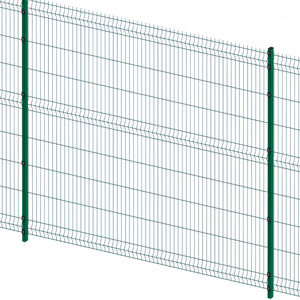 Paneles Jardín León Paneles Curvy Iron Sale Set Forma en relieve 1700*4 <span class=keywords><strong>Precio</strong></span> Hormigón <span class=keywords><strong>Poste</strong></span> Tipo Estándar 5mm 3D Valla 4mm - Product Image 2