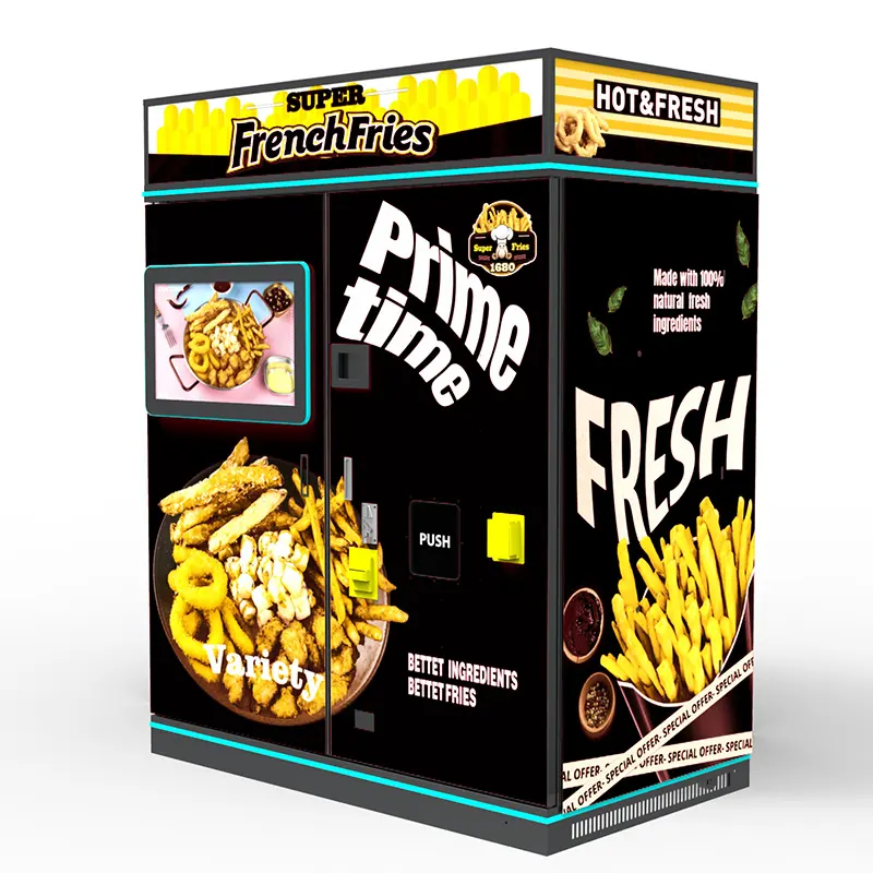 french fries vending machine fully automatic 35 second french fries machine automatic potato chips vending machine