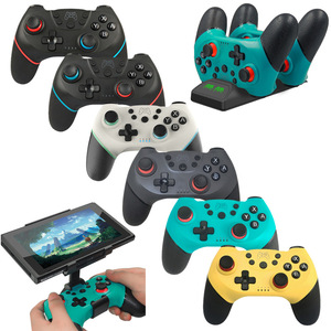 คอนโทรลเลอร์ไร้สาย Nintendo Switch Pro บลูทูธ เกมแพดสั่นคู่ สำหรับ Nintendo Switch Pro - Product Image 3