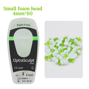 <b>Electric</b> Dental Tool for <b>Foam</b> Shaping and Correction Simple <b>Foam</b> Head Resin All-Porcelain Veneers 60pcs Set Made of Metal - Product Image 1