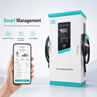 Cargador Rápido de CC de 60KW con Doble Conector y OCPP 1.6 para Flotas Comerciales y Estaciones de Carga de Vehículos Eléctricos - Proveedor IP54