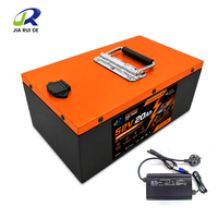 Batterie NCM longue portée de qualité A, petite, pleine capacité, durable, 52V 15Ah-30Ah, 1500+ cycles pour moto électrique 1900W