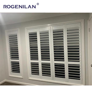 Rosenilan dimensioni personalizzate finestra in alluminio interno piantagione persiana adatto a tutte le finestre - Product Image 1