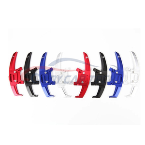 Extensiones de Palanca de Cambio de Volante para VW Golf 7 MK7 <span class=keywords><strong>R</strong></span> GTI Scirocco <span class=keywords><strong>Polo</strong></span> Tiguan <span class=keywords><strong>R</strong></span>-<span class=keywords><strong>line</strong></span> 2019 - Product Image 4