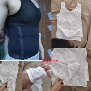 Hygieia مخصص للرجال سترة تنحيف ضيقة أعلى خزان قميص ضغط التحكم في البطن المشكل الملابس الداخلية للرجال - Product Image 3