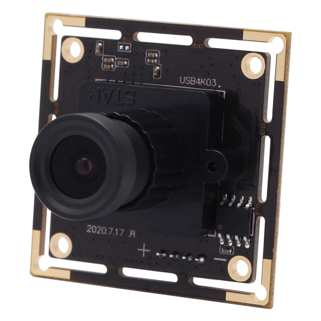 ELP 4K 3840*2160 Fixed Focus Lens USB Camera Module IMX415 8mp Industrial USB Webcam for Windows Android Mac Linux Raspberry Pi