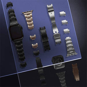 Aucun outil nécessaire <span class=keywords><strong>Bracelet</strong></span> en <span class=keywords><strong>acier</strong></span> inoxydable <span class=keywords><strong>Bracelet</strong></span> réglable pour <span class=keywords><strong>Apple</strong></span> <span class=keywords><strong>Watch</strong></span> 8 7 49mm iWatch Serie <span class=keywords><strong>SE</strong></span> 41/45mm 44/40mm <span class=keywords><strong>Bracelet</strong></span> de montre - Product Image 4