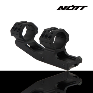 ขายึดกล้องเล็ง NOTT สำหรับท่อขนาด 30 มม., ความสูงตรงกลาง 1.4 นิ้ว สำหรับการล่าสัตว์และอุปกรณ์ออปติกกลางแจ้ง, พร้อมตัวหนีบแบบสามสกรู - Product Image 1